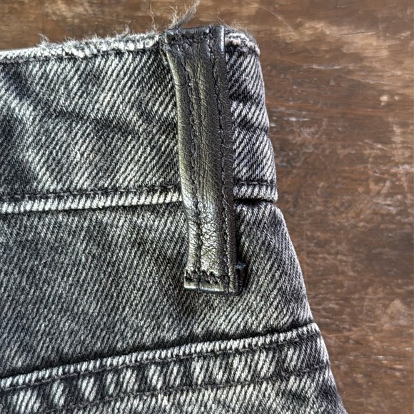 Alexander Wang "Drill" Denim X Charcoal flare leg Jeans - Picture 5 of 8